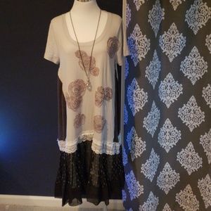 Handmade upcycled dress